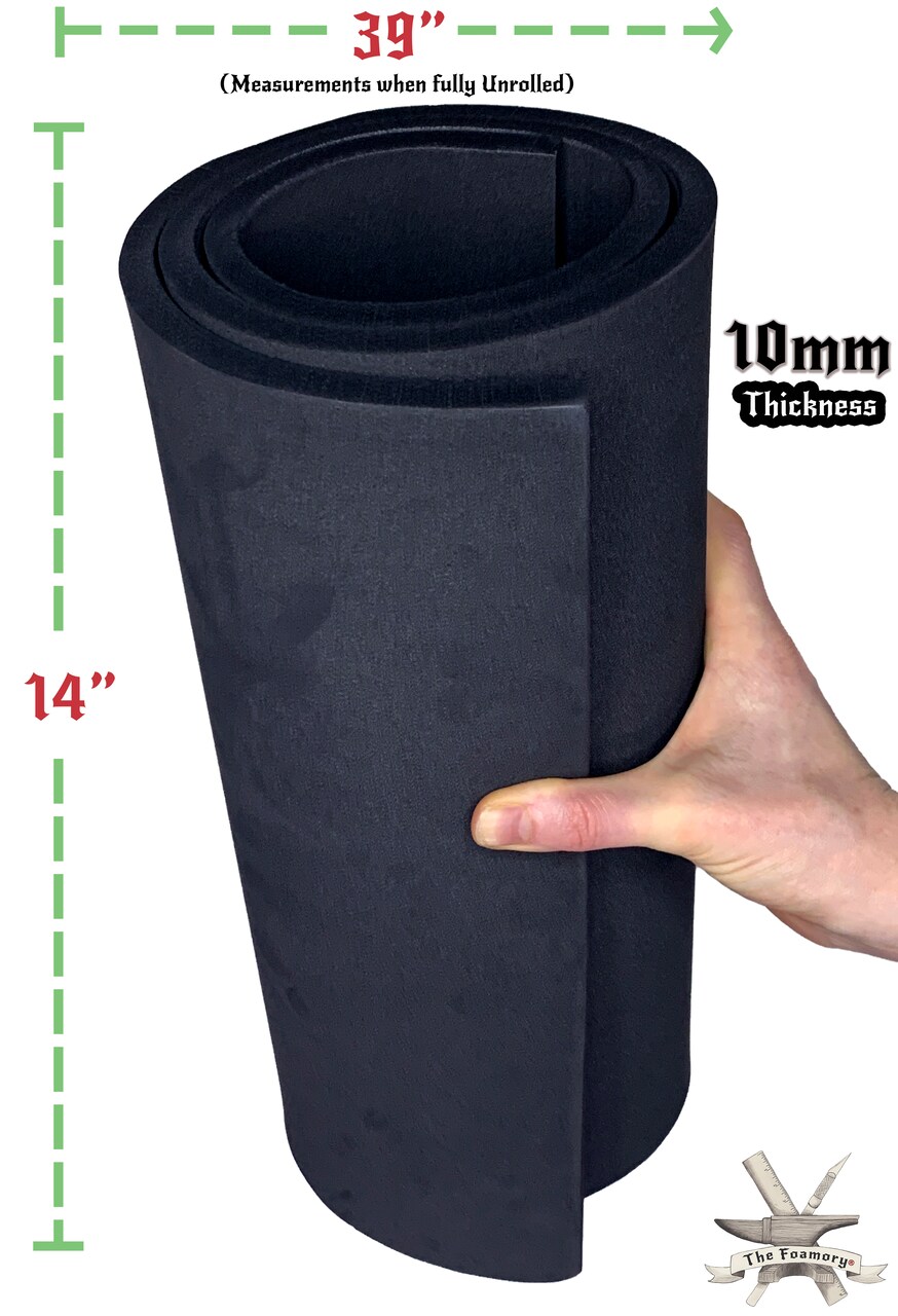 EVA Foam Cosplay | 14" x 39" Sheet | Ultra High Density 85kg/m3 | by The Foamory